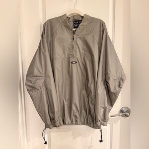 Oakley Men’s XXL Performance Windbreaker – Lightweight Quarter-Zip Jacket